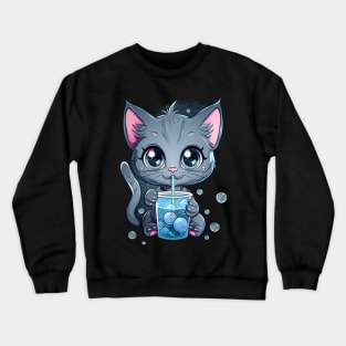 Kawaii Cat Accessories Crewneck Sweatshirt